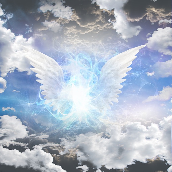 Angelic being obscured